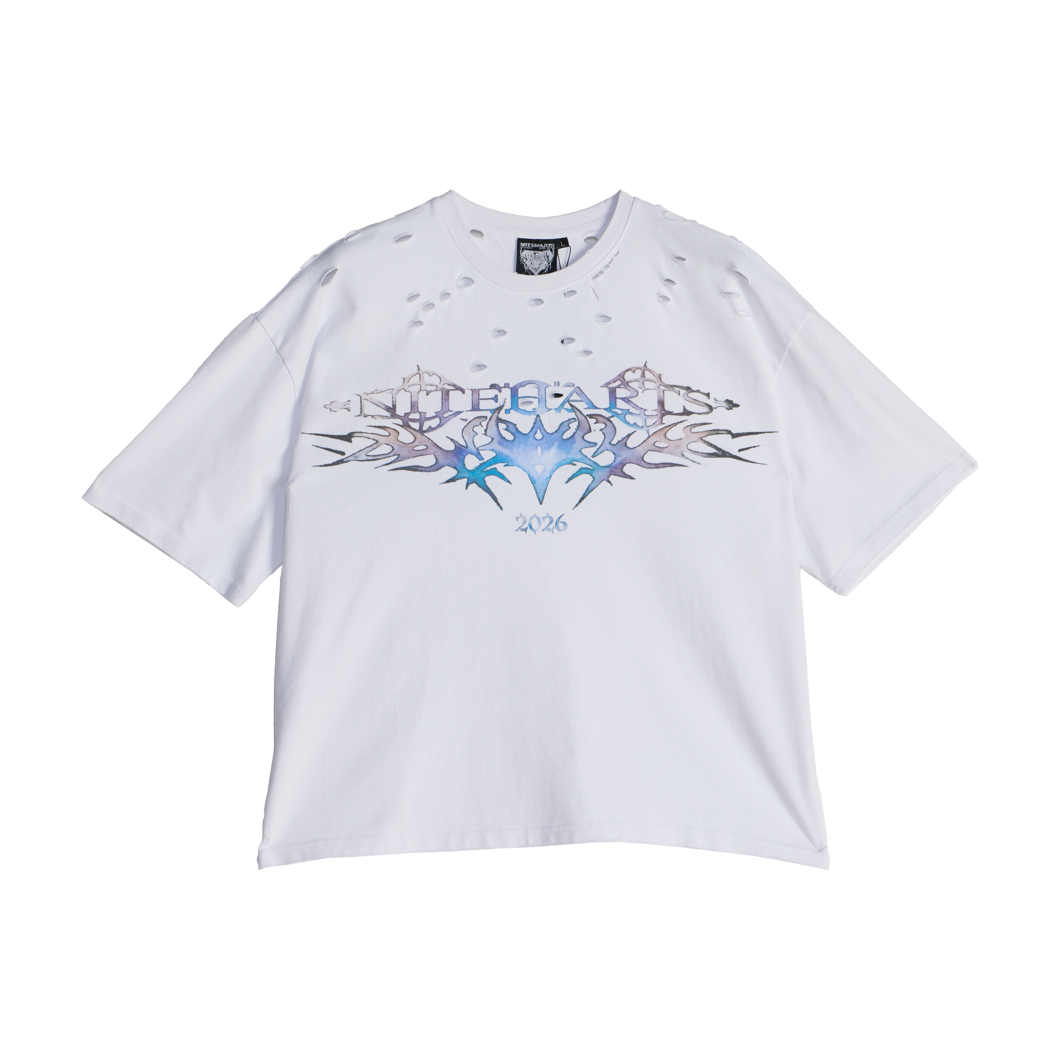 NH WHITE BOX TEE [PRE-ORDER: SHIPS IN 10-12 WEEKS] – Niteharts